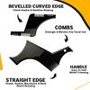 BOXO Beard Shaping Tool Comb| Beard Shaping Tool Comb for Men and Boys for Home and Salon Use Pack of 1 (M1) view 3