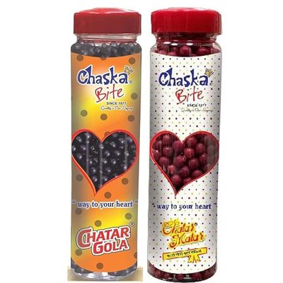 CHASKA BITE Khatti Meethi Mango Chatpati Goli 250g | Sweet & Sour Chatpati Candy | Tasty Mango Candy for Kids & Adults
