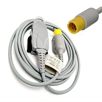 SENAIO SPo2 probe Sensor (adult) for CMS 8000 patient monitor New Model, imported quality from indiamedicart