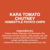 Dakshyn Homemade Potato Chips - Kara Tomato Chutney (80g x Pack of 5) | Indian Snacks Spicy Potato Wafers | Tomato Chips | South Indian Spicy Wafers | Homemade Snacks view 4