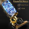 Excelanz Stylish Golden Wireless Beard, Mustache, Body Grooming Trimmer for Men, Multiple Guide Combs, 100 min Runtime, 4 Length Settings view 4