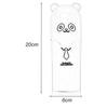 DOEASY Toothbrush Holder Case with Cute Cartoon Design, Transparent Storage Container with Cup, Portable Bathroom Organiser (1) view 2