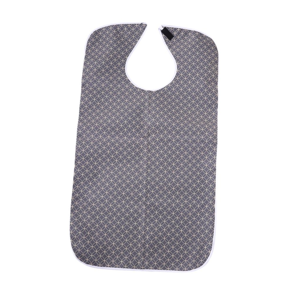 CALANDIS Adult Bib for Eating Large Waterproof Clothing Protector for Senior Citizens gray | Other Daily Living Aids | Daily Living Aids | Medical Mobility & Disability