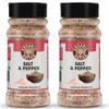 ORGANIC NATION Salt and Pepper - Natural Seasoning, No Additives, Perfect for Cooking - 150g (Pack of 2), Perfectly Balanced Flavor, No preservatives, no additives, Ideal for Every Kitchen view 1