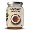 Farmy Coconut Palm Sugar | Natural Sweetener Low Glycemic Index | Unrefined Coconut Jaggery Powder in Glass Jar | No Preservatives Vegetarian Sugar Alternative for Cooking Baking Beverages (350g) view 1