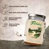 Farmy Coconut Palm Sugar | Natural Sweetener Low Glycemic Index | Unrefined Coconut Jaggery Powder in Glass Jar | No Preservatives Vegetarian Sugar Alternative for Cooking Baking Beverages (350g) view 2