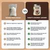 Farmy Coconut Palm Sugar | Natural Sweetener Low Glycemic Index | Unrefined Coconut Jaggery Powder in Glass Jar | No Preservatives Vegetarian Sugar Alternative for Cooking Baking Beverages (350g) view 3