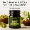 Carmine County All Natural Green Cardamom Paste - 50g | Pure, Aromatic Elaichi Paste for Baking, Cooking, Desserts, Beverages, Tea, Sweets | Natural Flavoring | No Preservatives or Additives, Clean Label (Glass Jar) view 2