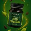 Carmine County All Natural Green Cardamom Paste - 50g | Pure, Aromatic Elaichi Paste for Baking, Cooking, Desserts, Beverages, Tea, Sweets | Natural Flavoring | No Preservatives or Additives, Clean Label (Glass Jar) view 3