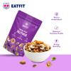 Eatfit Healthy Nutmix 200g | Premium Blend of 7 Superfoods | Nuts - Almonds, Cashews, Pistachios, Walnuts | Fruits - Cranberries | Raisins - Green Raisins, Black Raisins | High Protein, Fiber, Antioxidants view 2