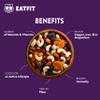 Eatfit Healthy Nutmix 200g | Premium Blend of 7 Superfoods | Nuts - Almonds, Cashews, Pistachios, Walnuts | Fruits - Cranberries | Raisins - Green Raisins, Black Raisins | High Protein, Fiber, Antioxidants view 3