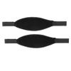 2pcs Padded Neoprene Scuba Diving Mask Strap Dive Glasses Belt Band Black view 2