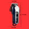 Electric Hair Clipper for Home Haircuts USB Charging, Adjustable Settings view 2