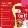 Health Ninja Strawberry Oats | High Protein Breakfast Cereal | Ideal for Oatmeal & delicious snacks | 900 gm Pack (900, Strawberry) view 4