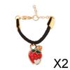The Style Sutra 2xFashionable Doll Necklace with Cute Strawberry Pendant for 1/6 Blythe Doll | Dolls & Bears | Dolls | Clothes & Accessories | Modern view 2