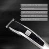 Hair & Beard Trimmer for Men Cordless Waterproof Trimmer with 4 Length Combs, Precision Blade, Cleaning Brush & Oil Bottle  Silver & Black view 3