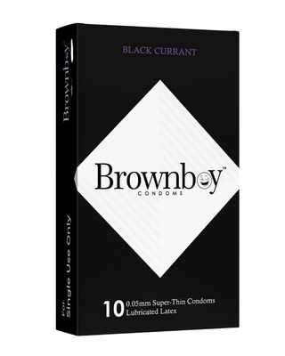 Brownboy Condoms Men's Condom, Ultra Thin Condom, Male Protection Condom, Premium Condomms, Disposable_10 PCS (1, BR - BCu)