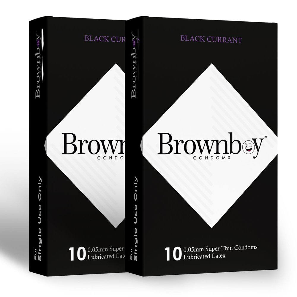 Brownboy 0.05mm Super Thin & More Time Male Protection Condom, Premium Condomms, Disposable Condomm for Men Combo Pack of 2 - Honeymoon Set of 20 Pcs (2, BR - 2 BCu)