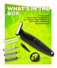 Bombay Shaving Company OmniBlade 3-in-1 Beard and Body Trimmer For Men | Trim, Style, Shave | Type C Flash Charging | Multi Length Settings Comb, Detachable Blades | Gifts For Men view 3