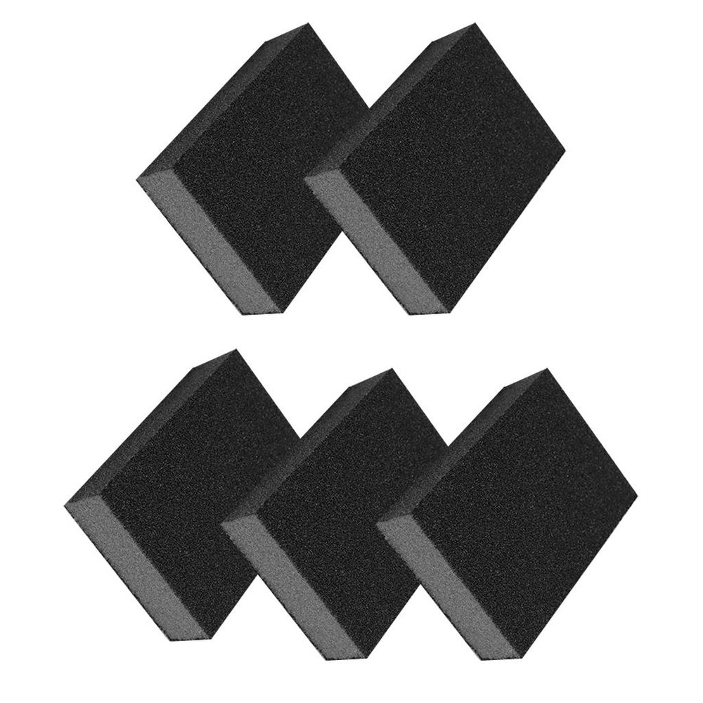 bnf 5 Pieces Sponge Kitchen Emery Cleaner Rub Pot Cleaning Kitchen Scrub Sponges