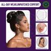 20pc Invisible Ear Lobes Support for Earrings Earlobe Tapes and Stickers Earring Supporter for Heavy Earrings Support Patches Girls & Women - Pack of 20pc view 4