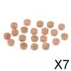 LOOM TREE 7xSpit Valve Cork Water Key Replacement Accessory Part Wood | Brass | Cornets view 2