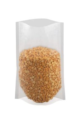 Printedpackagingbags Transparent Food Graded Standup Pouch (17.78CM X 25.4CM (1000 grams)