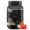 BeastLife Pro 100% Whey Protein Powder| 2 Lbs | Strawberry Flavor | Muscle Growth & Recovery | Fast Absorbing, No Bloating | Ultrasorb Tech For Fast Digestion | NABL Lab Certified | 24g Protein, 5.3g BCAA view 1