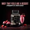 BeastLife Pro 100% Whey Protein Powder| 2 Lbs | Strawberry Flavor | Muscle Growth & Recovery | Fast Absorbing, No Bloating | Ultrasorb Tech For Fast Digestion | NABL Lab Certified | 24g Protein, 5.3g BCAA view 3