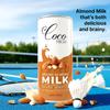 CocoHigh Badam Thick & Creamy Flavoured Milkshake With Real Bits of Almonds 200ml | Enriched with Calcium & Vitamins | No Added Preservatives I Pack of 6 view 4