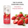 CocoHigh Strawberry Thick & Creamy Flavoured Milkshake 200ml | Enriched with Calcium & Vitamins | Strawberry Milkshake | No Added Preservatives I Pack of 24 view 3