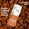 CocoHigh Badam Thick & Creamy Flavoured Milkshake With Real Bits of Almonds 200ml | Enriched with Calcium & Vitamins | No Added Preservatives I Pack of 24 view 3