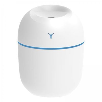 2xAroma Essential Oil Diffuser Ultrasonic Humidifier Timer Light for Hotel USB White