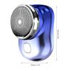 Senvox Mini Electric Shaver for Men | Portable USB Rechargeable Razor with Double Ring Floating Head | IPX7 Waterproof | Ultra-Quiet Motor for Beard & Facial Hair | Travel-Friendly Grooming Tool (1) view 2