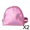 LOOM TREE 2X18Inch Doll Bag Carrier Should Bag Backpack Mini Backpack Gifts Pink | Dolls | Clothes & Accessories | Modern view 2