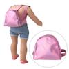 LOOM TREE 2X18Inch Doll Bag Carrier Should Bag Backpack Mini Backpack Gifts Pink | Dolls | Clothes & Accessories | Modern view 3
