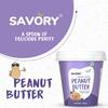 Savory Combo of Original Smooth Peanut Butter (200g x 4) | Made with Finest Roasted Peanuts | Rich in Protein | Full of Iron & Potassium | Gluten Free & Vegan | Ideal for Pre & Post Workout | Ready to Eat | (Pack of 4) view 2