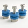 Pressure Cooker Safety Valve blue color ring Replacing parts suitable for 2 to 12 Liters Cookers inside the pack 3 numbers view 1
