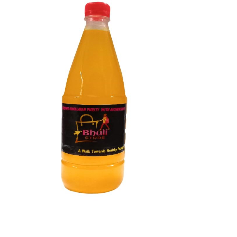Bhuli Store Handmade Natural Malta Fruit Squash 1L | No Preservatives, No Added Colors | Authentic Pahadi Squash from Uttarakhand | Refreshing & Healthy Drink 1L