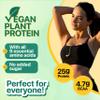 Nature's Island Plant Protein 1 Kg | Canadian Pea Protein Isolate | Vegan | 25 G Protein/Serving | Easy To Digest | All Essential Amino Acids | No Sugar | No Preservatives | Mango Flavour view 2