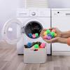 EXPORTTANZA Washer Balls,Reusable Tangle-Free Eco-Friendly Laundry Scrubbing Balls,Solid Colorful Laundry Washing Balls Enhance Your Machine Cleaning Power 10 Pcs view 4