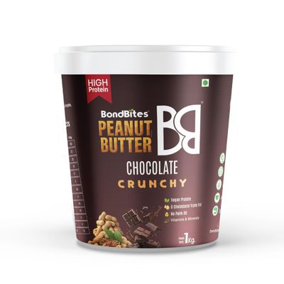 BondBites High Protien Chocolate Peanut Butter Crunchy (1 kg)