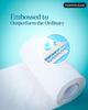 Dab N Klean 2 Ply Kitchen Towel/Tissue Paper Roll - Pack of 2 (60 Pulls per Roll, 120 Sheets) | Soft & Ultra Absorbent | OBA-Free | Pet Safe | 100% Virgin Cellulose Fiber (2 Rolls (120 pulls)) view 4