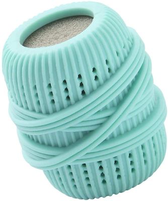 VALIOKA Dryer Balls for Tumble Dryer Reusable Washing Balls for Clothes, Reduces Drying Time, Softens Fabric Laundry Balls for Daily Use (LIGHT GREEN, 3 PCS)