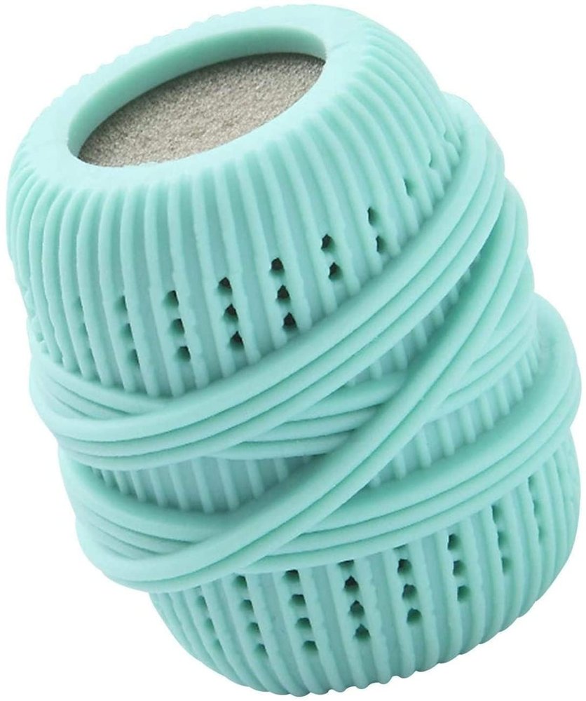VALIOKA Dryer Balls for Tumble Dryer Reusable Washing Balls for Clothes, Reduces Drying Time, Softens Fabric Laundry Balls for Daily Use (LIGHT GREEN, 3 PCS)