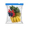Rpinkal Fresh Zipper Multi-Purpose Storage Slider Bags | Reusable Ziplock Pouch BPA Free Plastic Seal Freezer Food, Microwave Safe, Re-usable, Washable, Transparent (Zip Lock Bags - 15) view 2