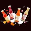 Dadaji Fresh Strawberry Fruit Crush | 750ml | Perfect for Milkshakes, Fruit Drink, Mocktails, Cocktails and Mixers | Premium Strawberry Crush | Toppings for Icecream, Desserts & Cakes view 4