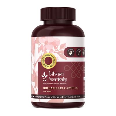 Bhuiamlaki Capsules - Your Livers Best Ally - Liver Health - 120N