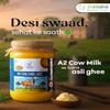Jivansatva Organic Farm A2 Gir Cow Ghee | 500ml | Boosts Immunity| Vedic Bilona Method | Grassfed, Cultured, Premium & Traditional Ghee | Rich Texture, and Health Benefits | Completely Natural | Pack of 2 view 3
