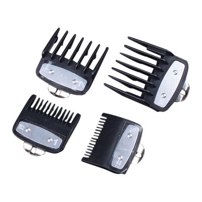 Club Bollywood4Pcs Guide Combs 1.5mm 3mm 4.5mm 6mm for Stylists Trimmer Haircuts Black| Shaving & Hair Removal | Clippers & Trimmers|4 Guide Combs